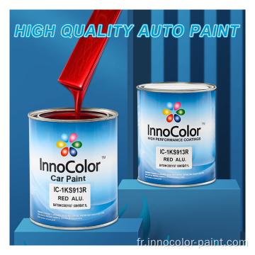 Peinture de pulvérisation automatique populaire mélange des toners peinture de voiture